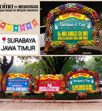 Papan Bunga Jawa Timur