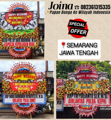 Papan Bunga Semarang