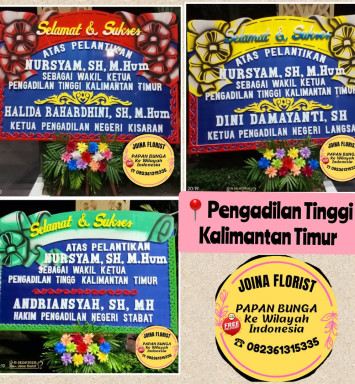 Papan Bunga Kalimantan Timur