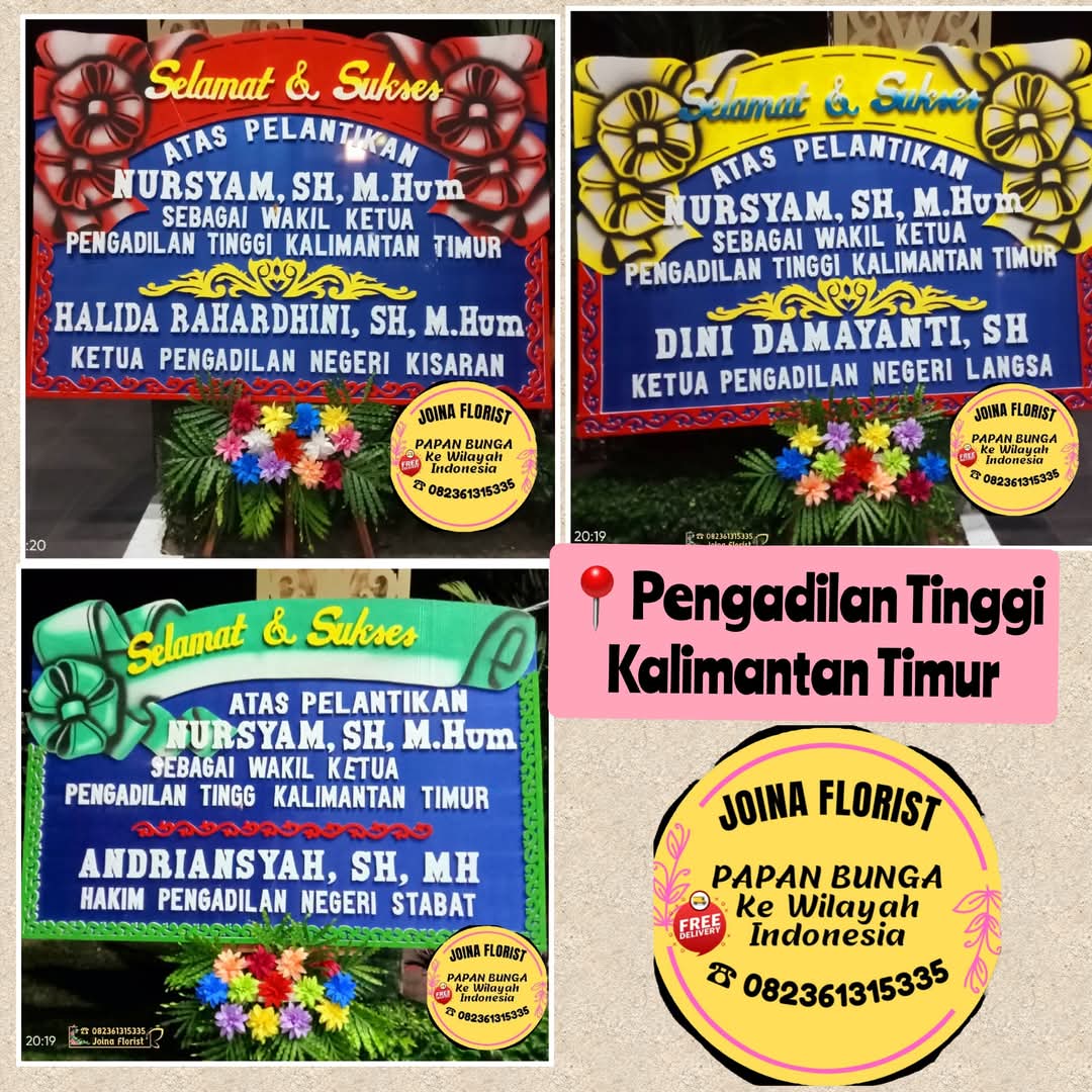 Papan Bunga Kalimantan Timur
