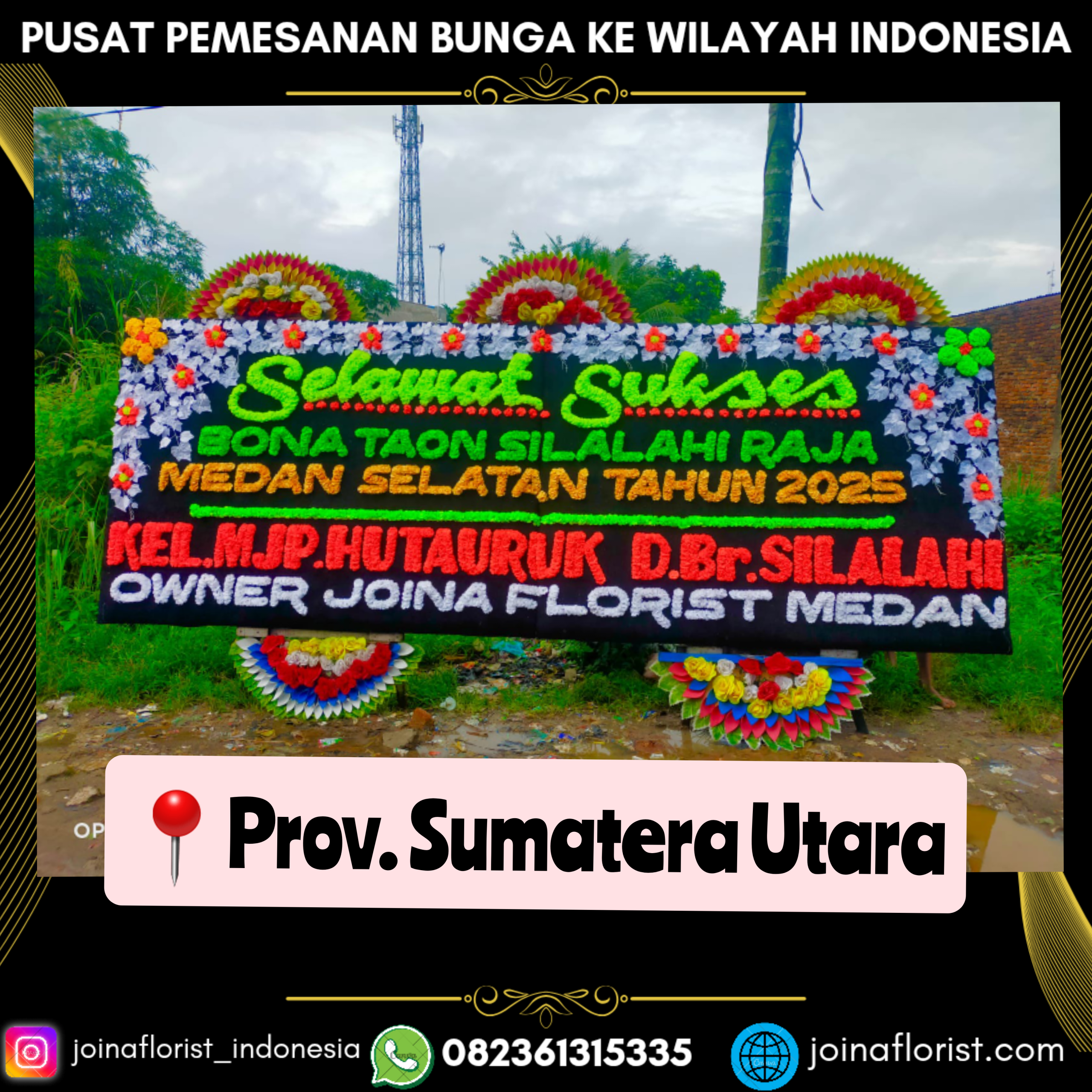 Papan Bunga Sumatera Utara